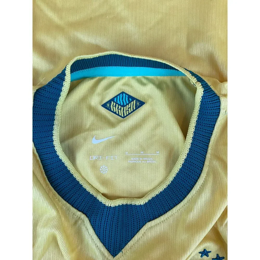 Nike Brazil 2026 Jersey, Yellow - Size Youth M